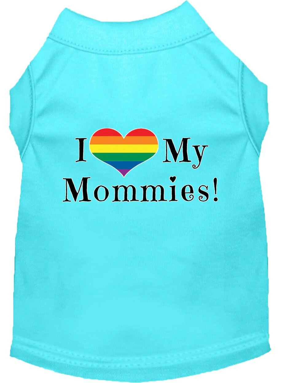 Pet Shirt "I Heart My Mommies" - Image 7