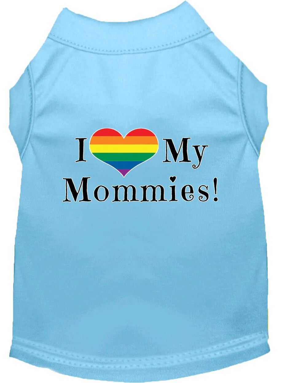 Pet Shirt "I Heart My Mommies" - Image 8
