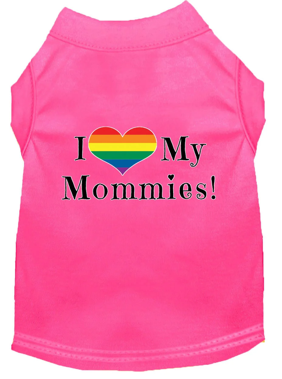 Pet Shirt "I Heart My Mommies" - Image 9