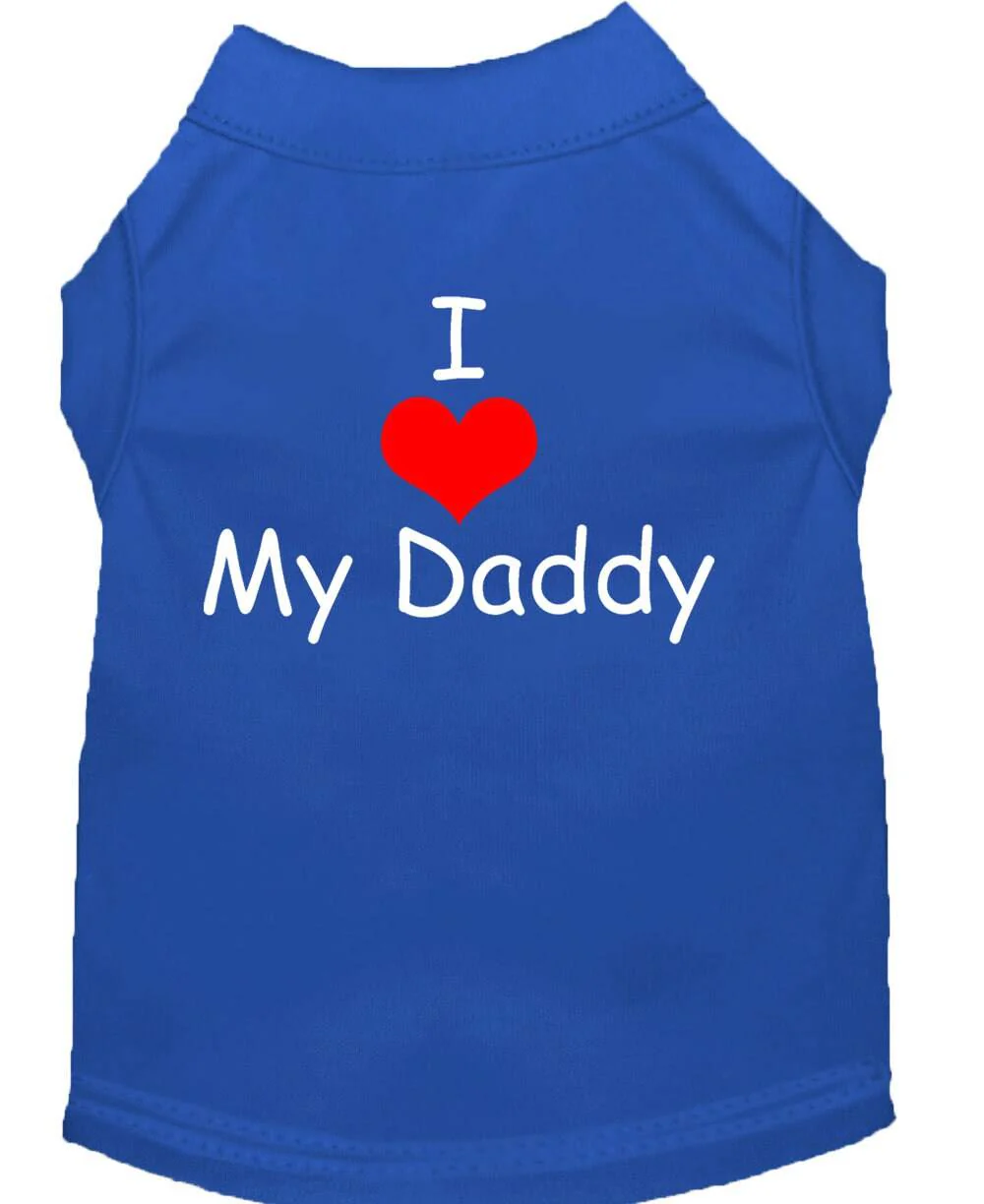 Pet Shirt "I Love My Daddy" - Image 3