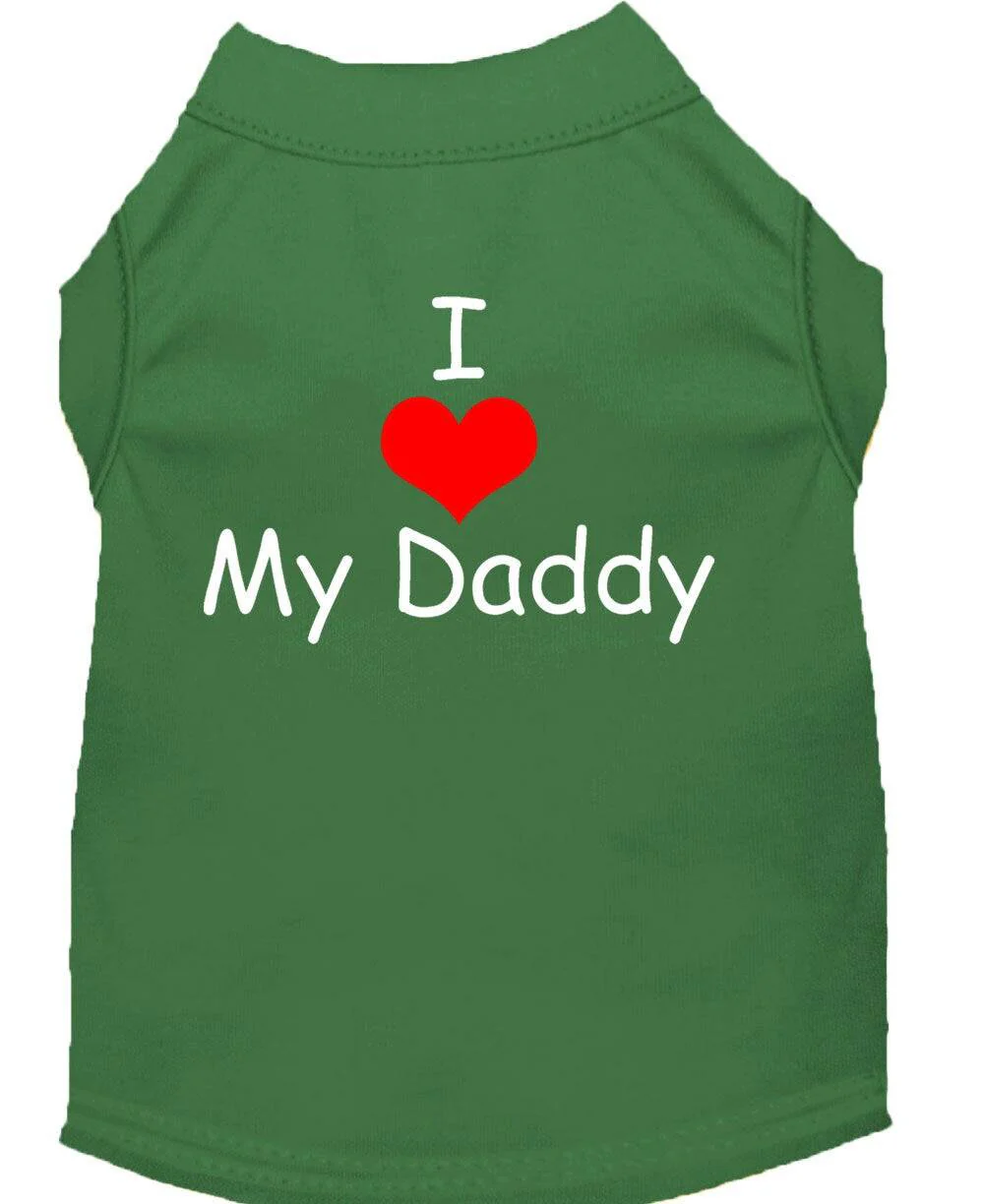 Pet Shirt "I Love My Daddy" - Image 4