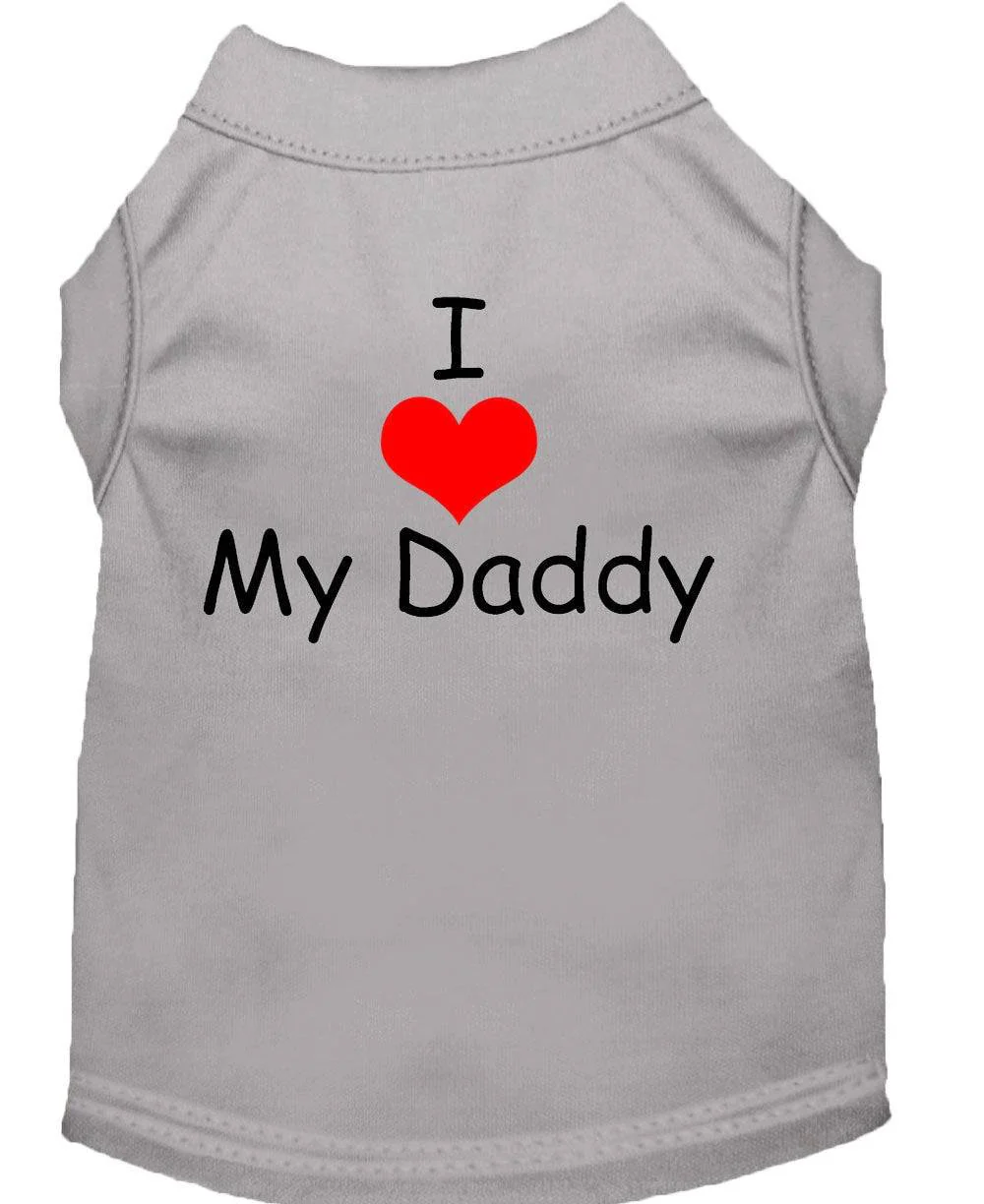 Pet Shirt "I Love My Daddy" - Image 5