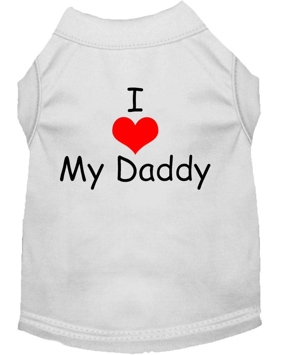 Pet Shirt "I Love My Daddy" - Image 6