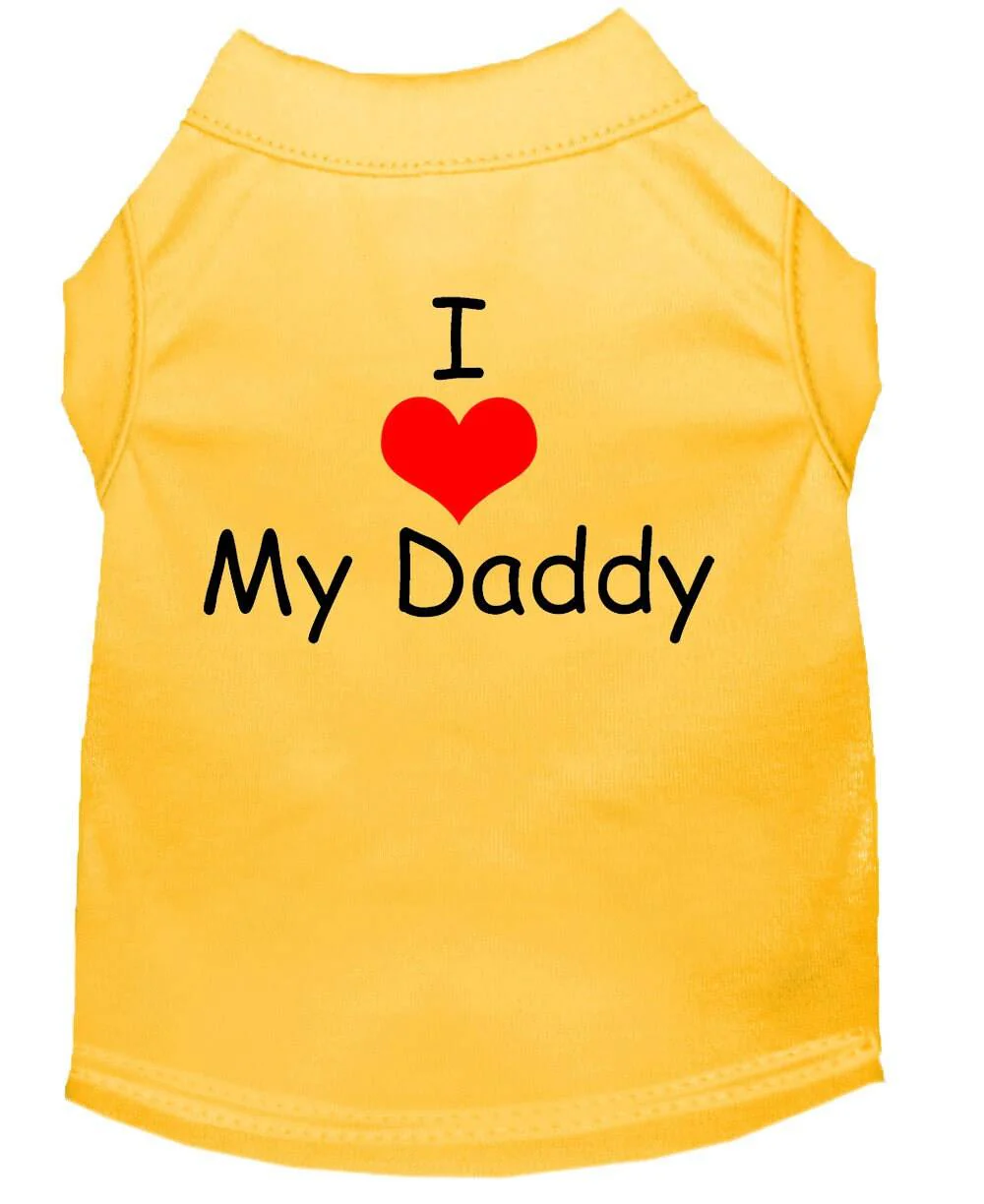 Pet Shirt "I Love My Daddy" - Image 7