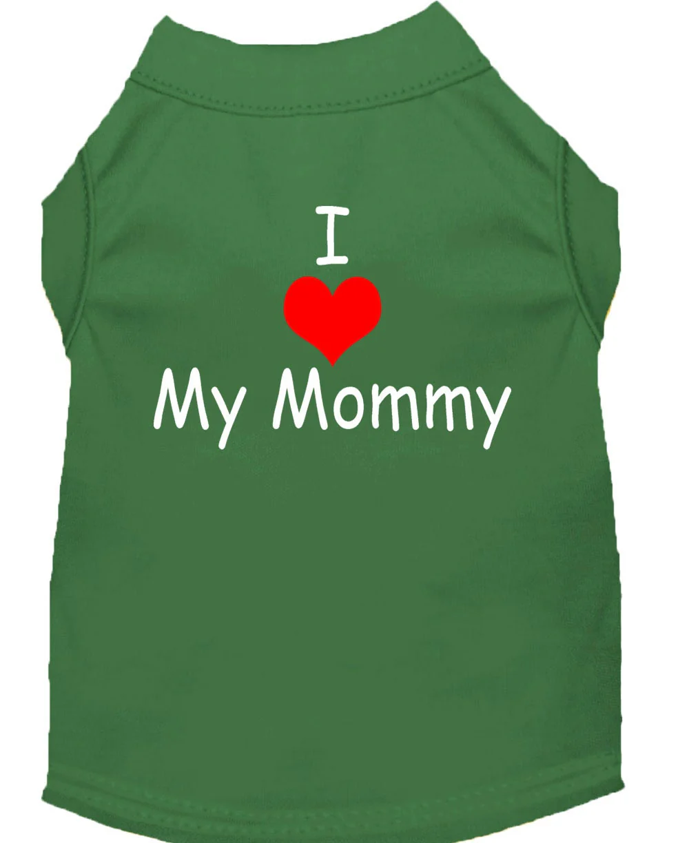 Pet Shirt "I Love My Mommy" - Image 3