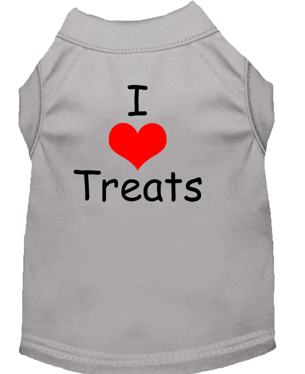 Pet Shirt "I Love Treats" - Image 3