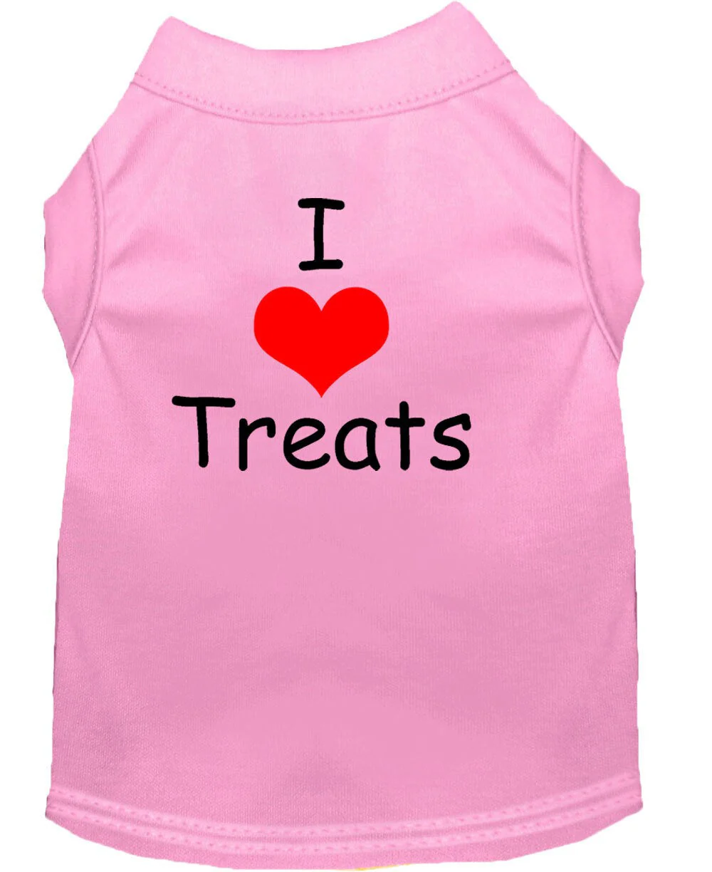 Pet Shirt "I Love Treats" - Image 4