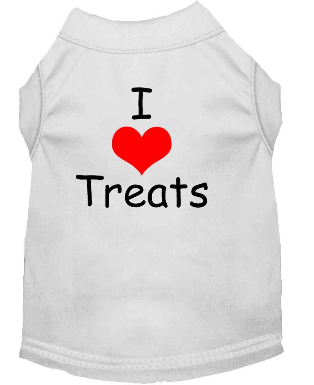 Pet Shirt "I Love Treats" - Image 5
