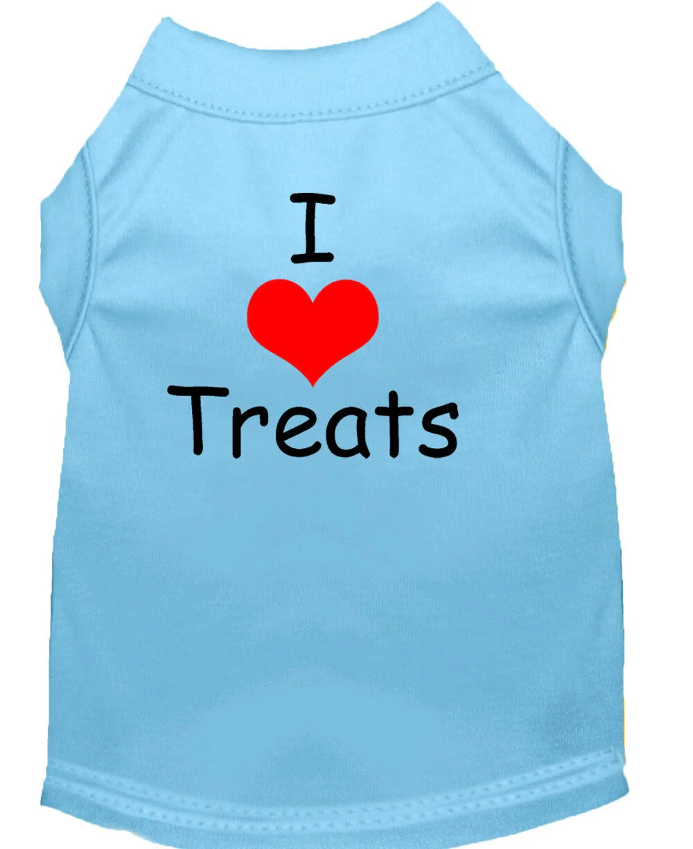 Pet Shirt "I Love Treats" - Image 6