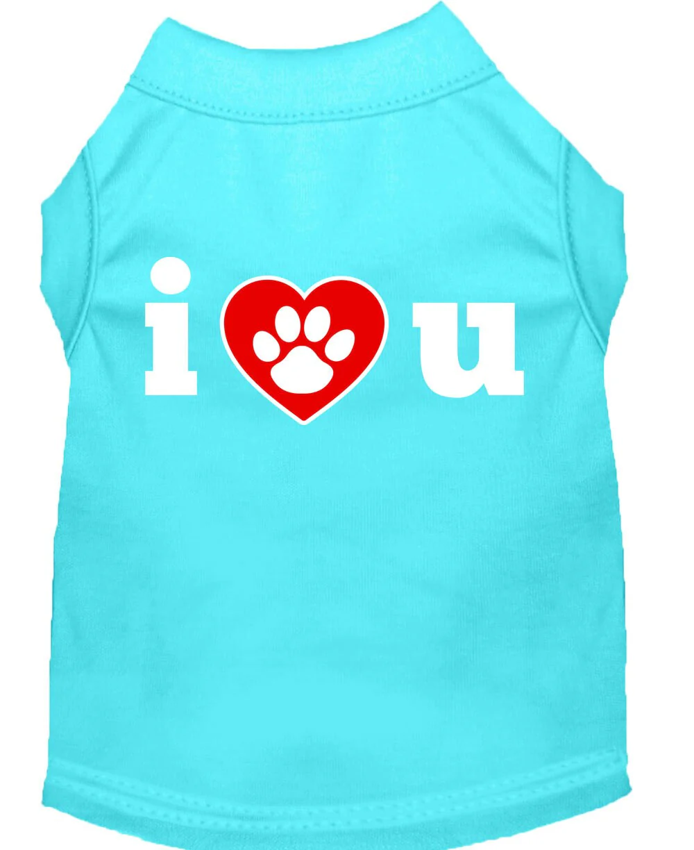 Pet Shirt "I Love You" - Image 7