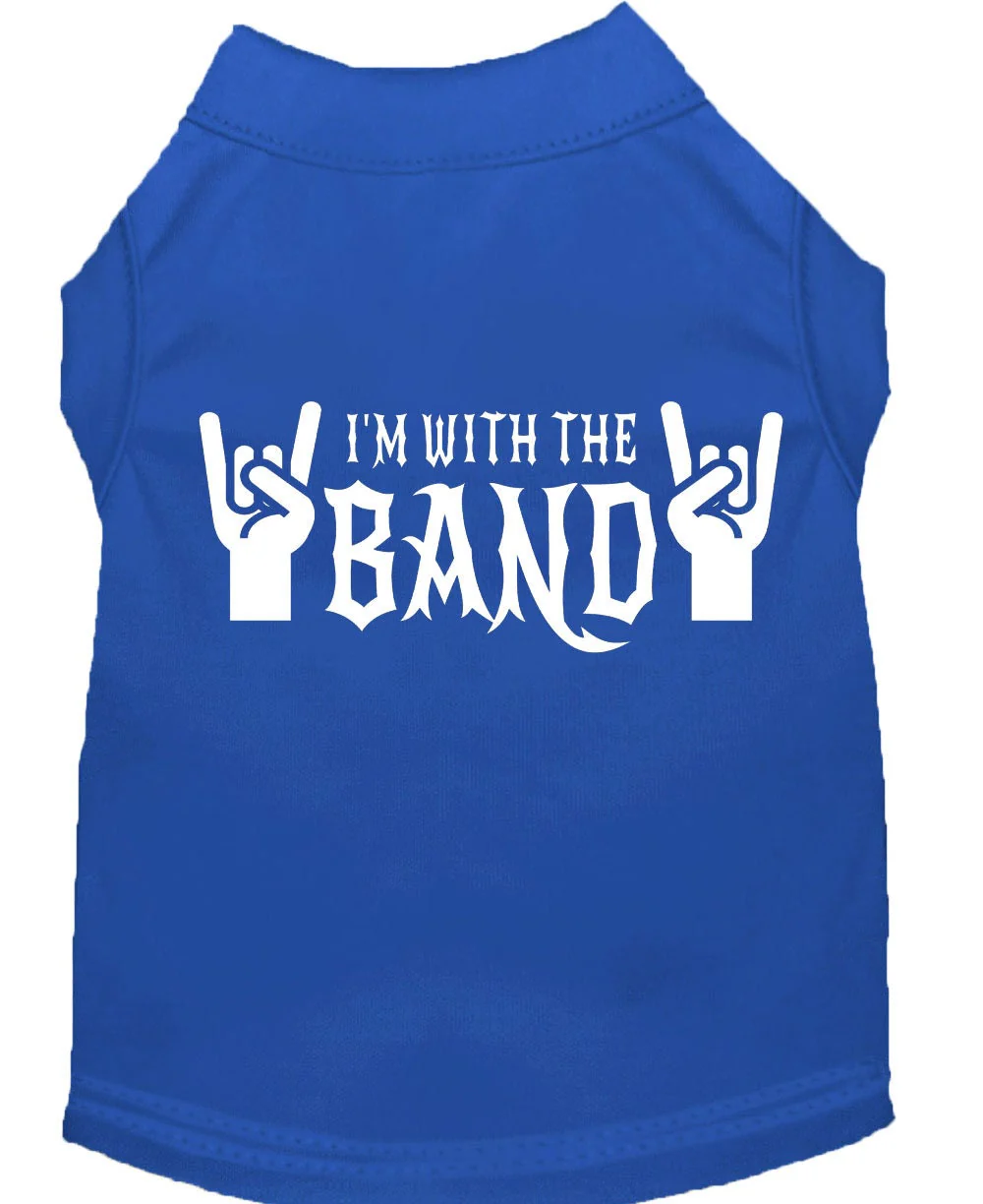 Pet Shirt "I'm With The Band" - Image 10