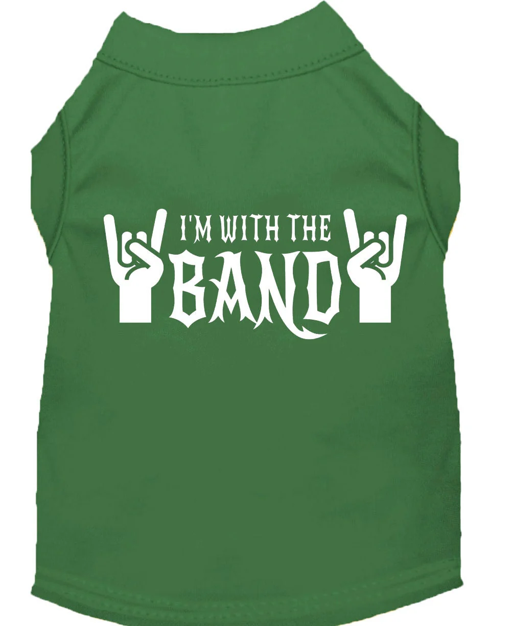 Pet Shirt "I'm With The Band" - Image 3
