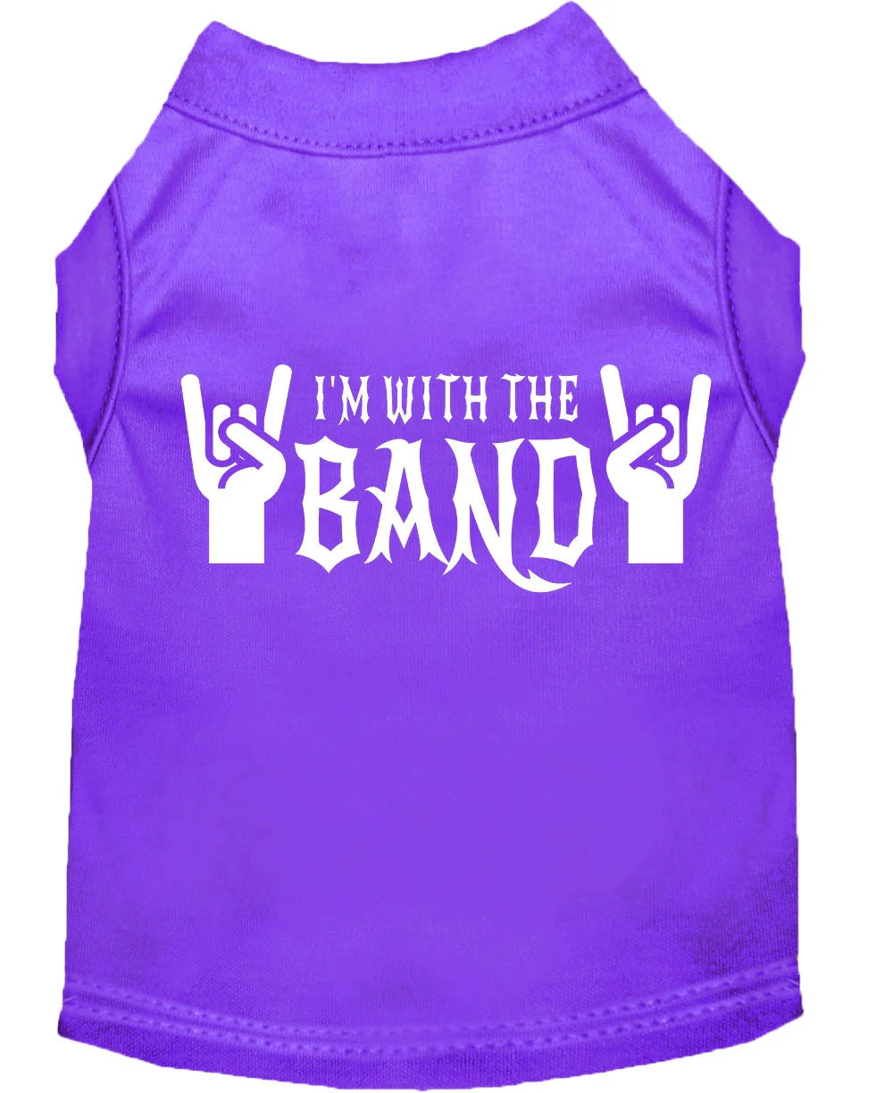 Pet Shirt "I'm With The Band" - Image 5