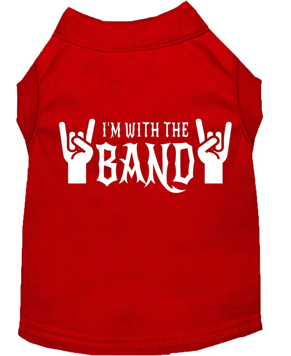 Pet Shirt "I'm With The Band" - Image 6