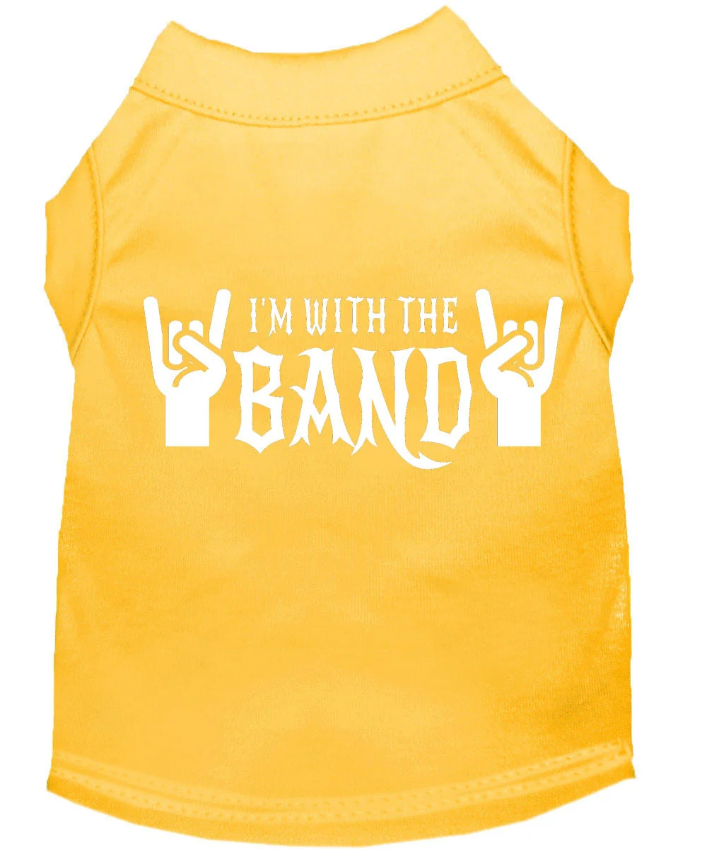 Pet Shirt "I'm With The Band" - Image 7