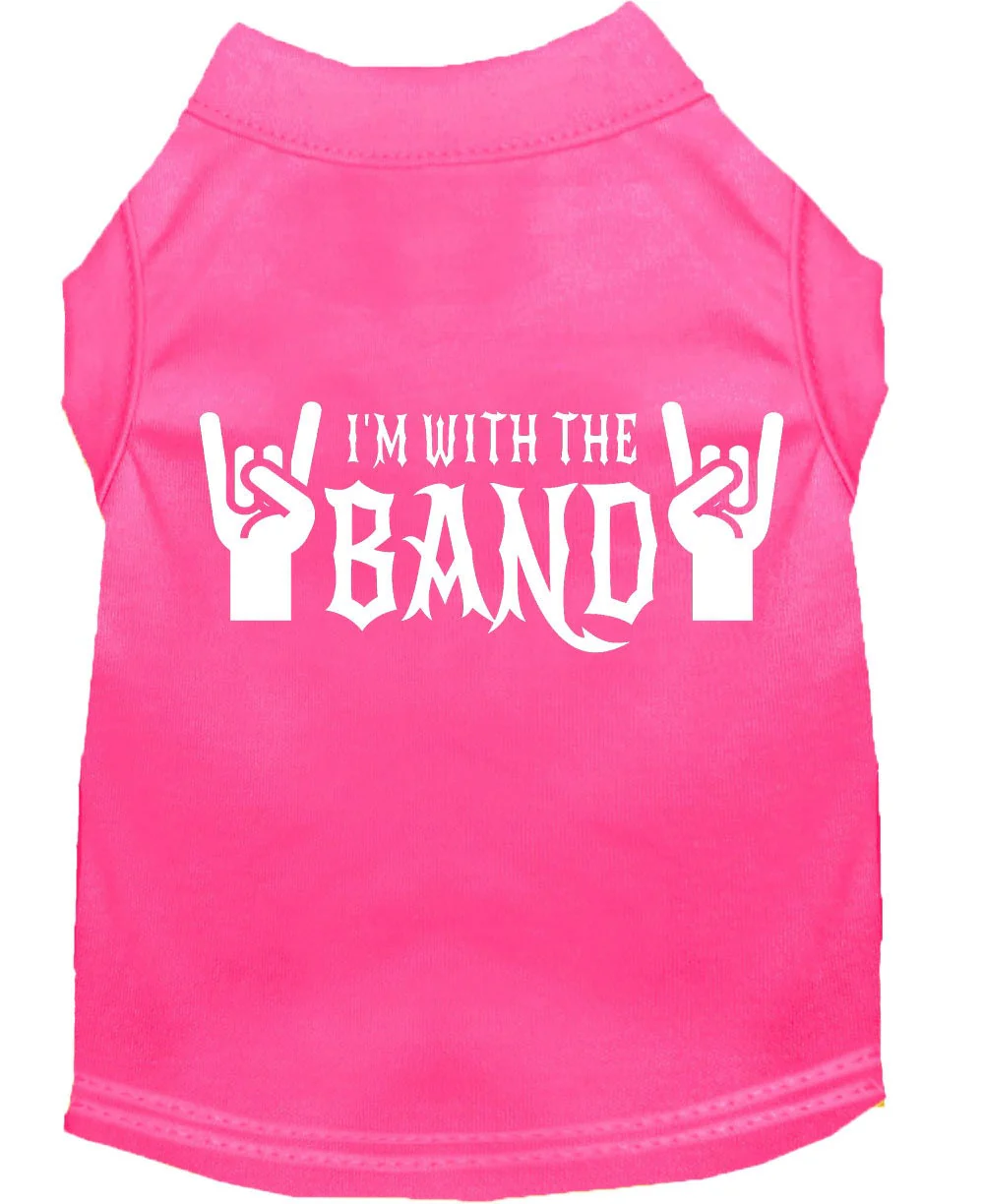 Pet Shirt "I'm With The Band" - Image 8