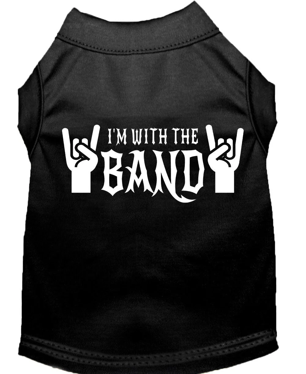 Pet Shirt "I'm With The Band" - Image 9