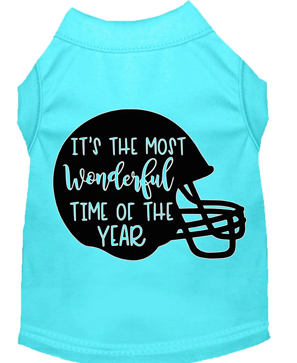 Pet Shirt "It's The Most Wonderful Time Of The Year (Football)" - Image 3