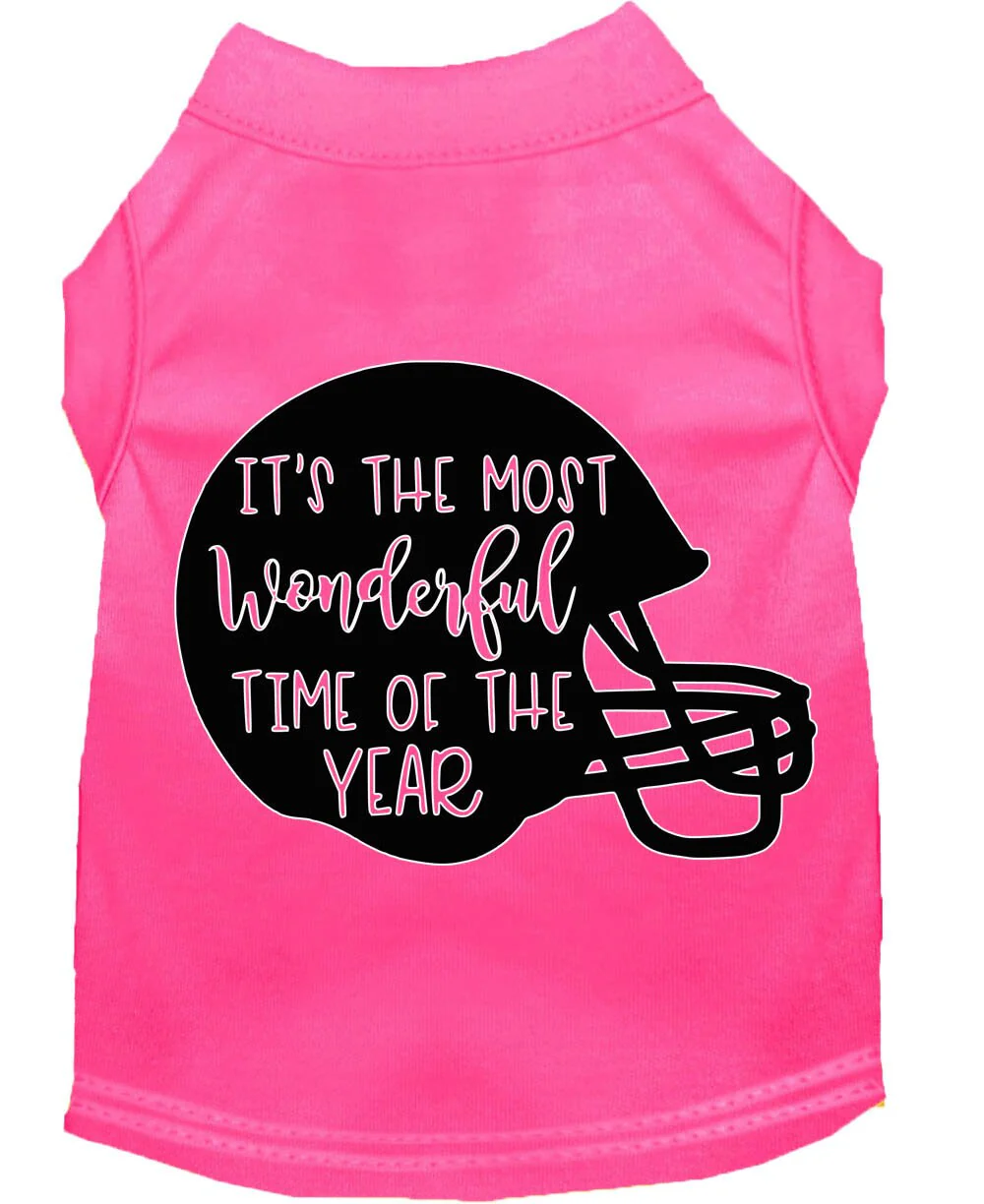 Pet Shirt "It's The Most Wonderful Time Of The Year (Football)" - Image 4