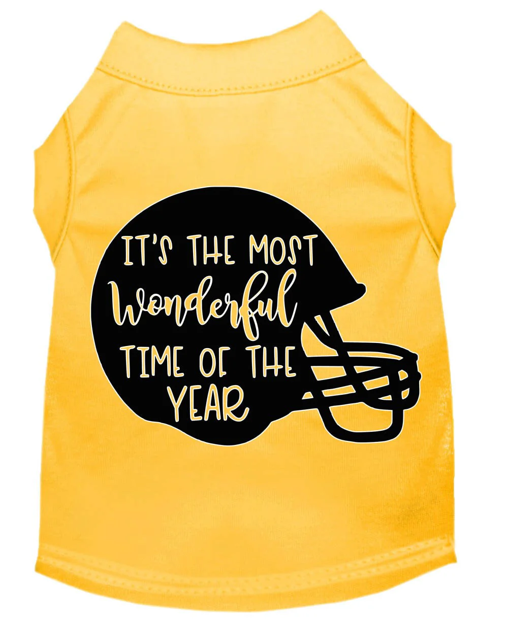 Pet Shirt "It's The Most Wonderful Time Of The Year (Football)" - Image 6