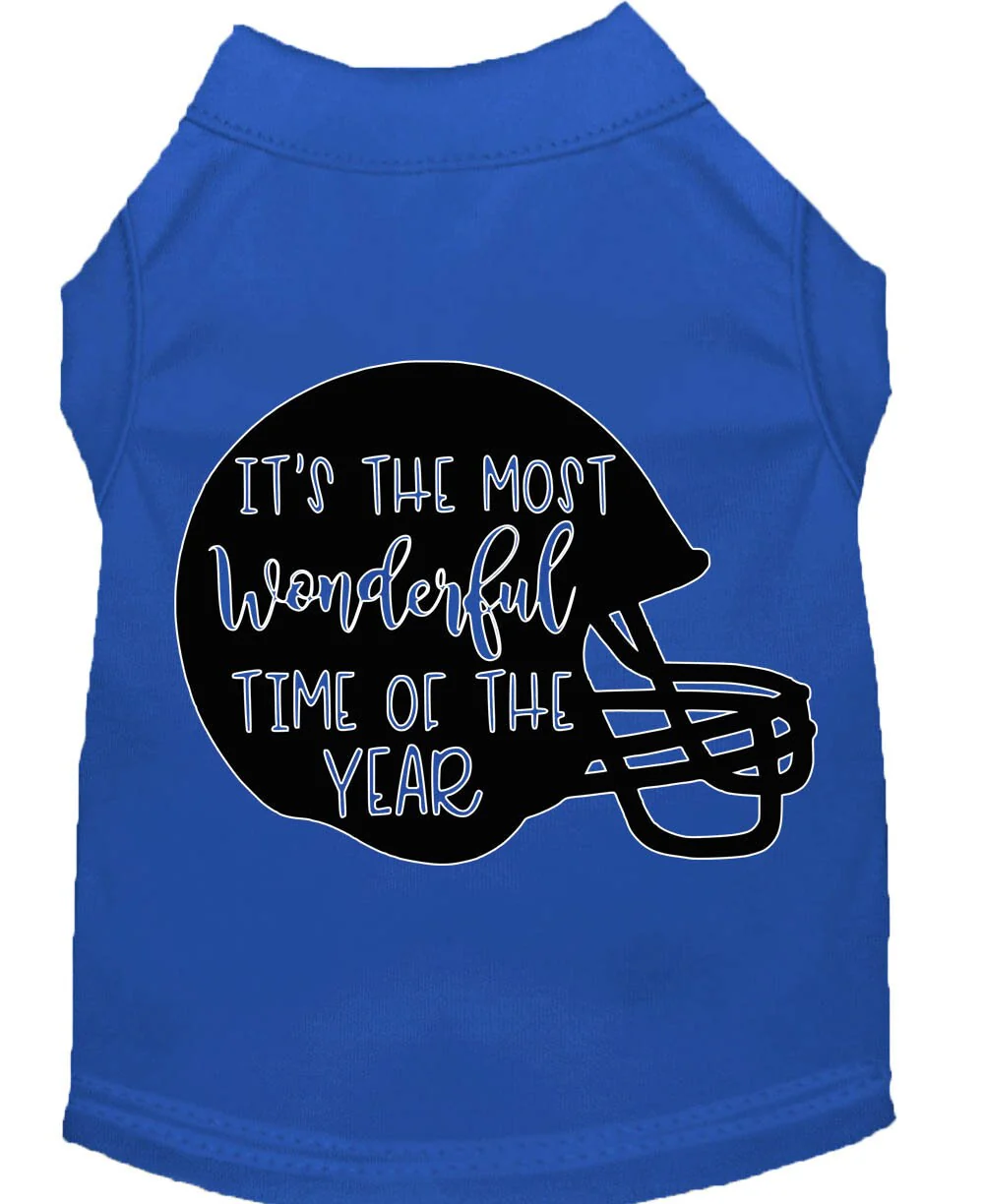 Pet Shirt "It's The Most Wonderful Time Of The Year (Football)" - Image 9