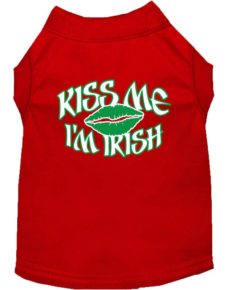 Pet Shirt "Kiss Me I'm Irish" - Image 4