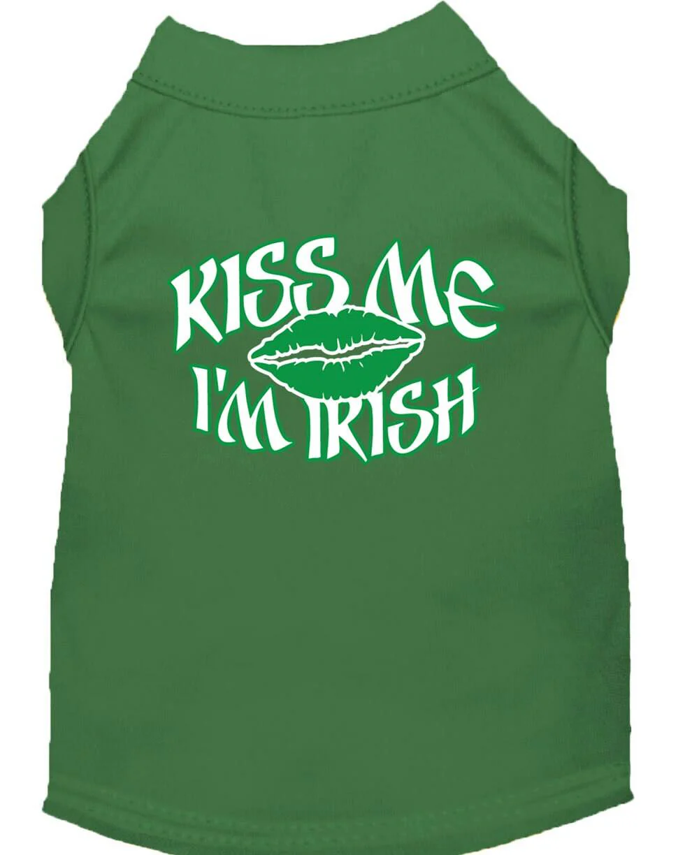 Pet Shirt "Kiss Me I'm Irish" - Image 8