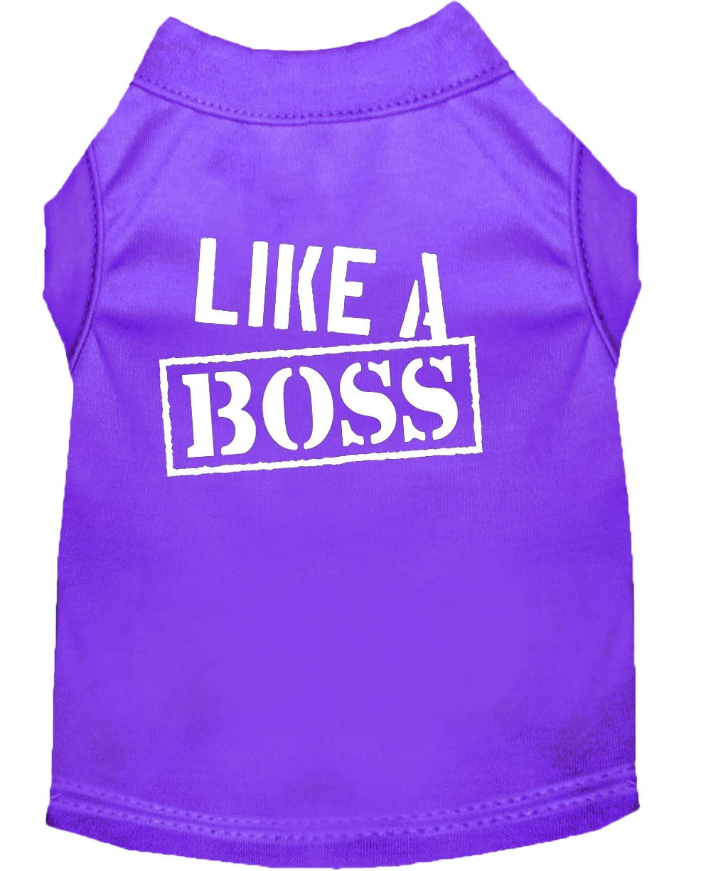 Pet Shirt "Like A Boss" - Image 10