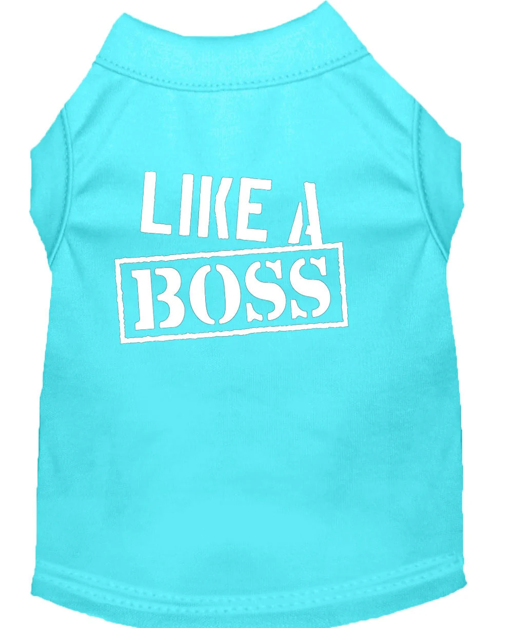 Pet Shirt "Like A Boss" - Image 4
