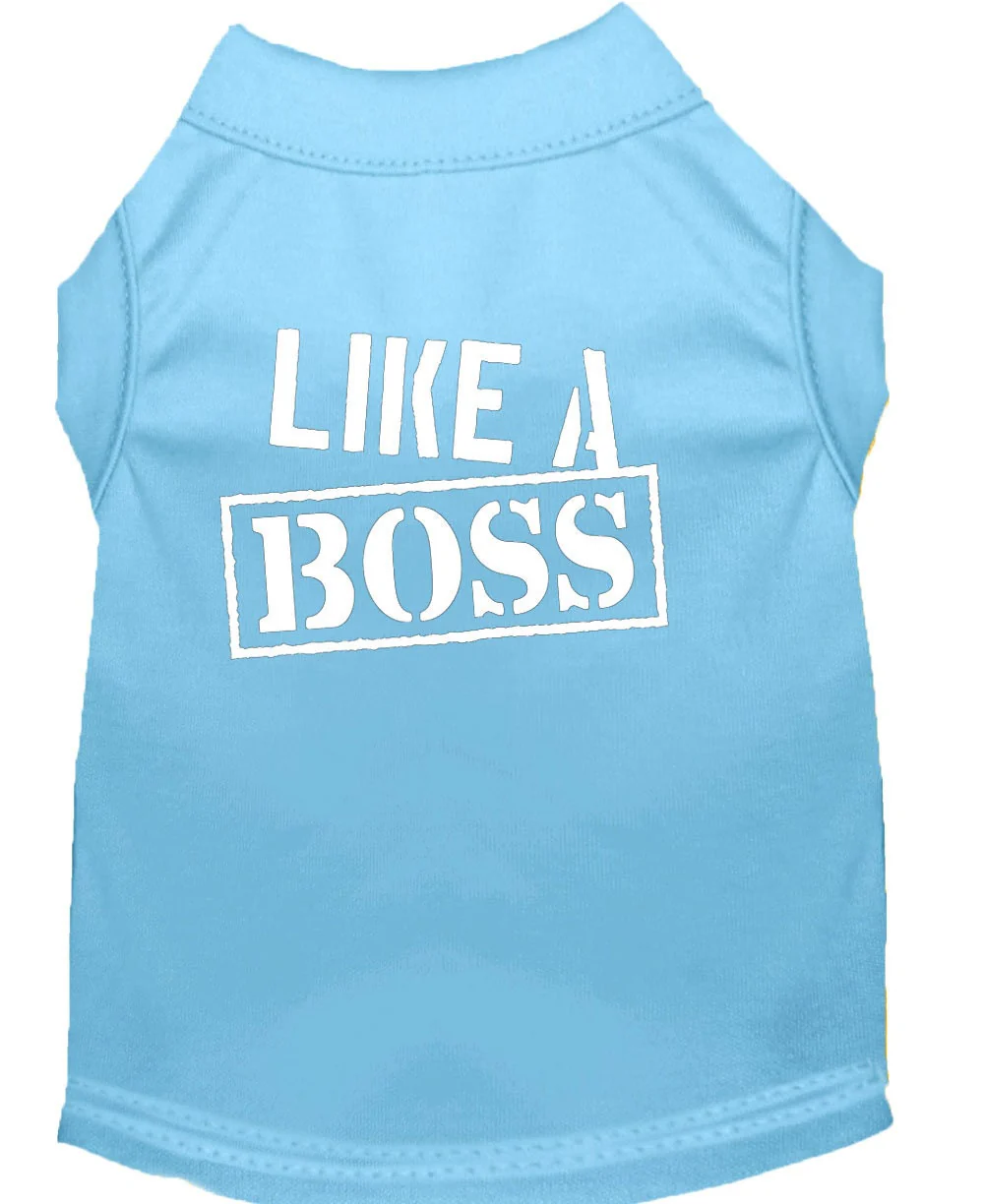 Pet Shirt "Like A Boss" - Image 5
