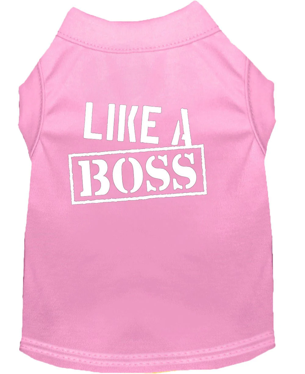 Pet Shirt "Like A Boss" - Image 9