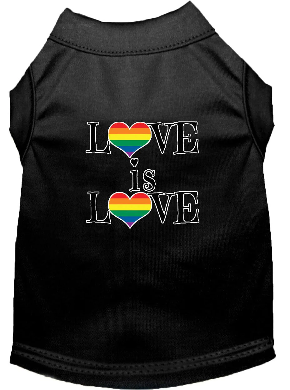 Pet Shirt "Love Is Love" - Image 3