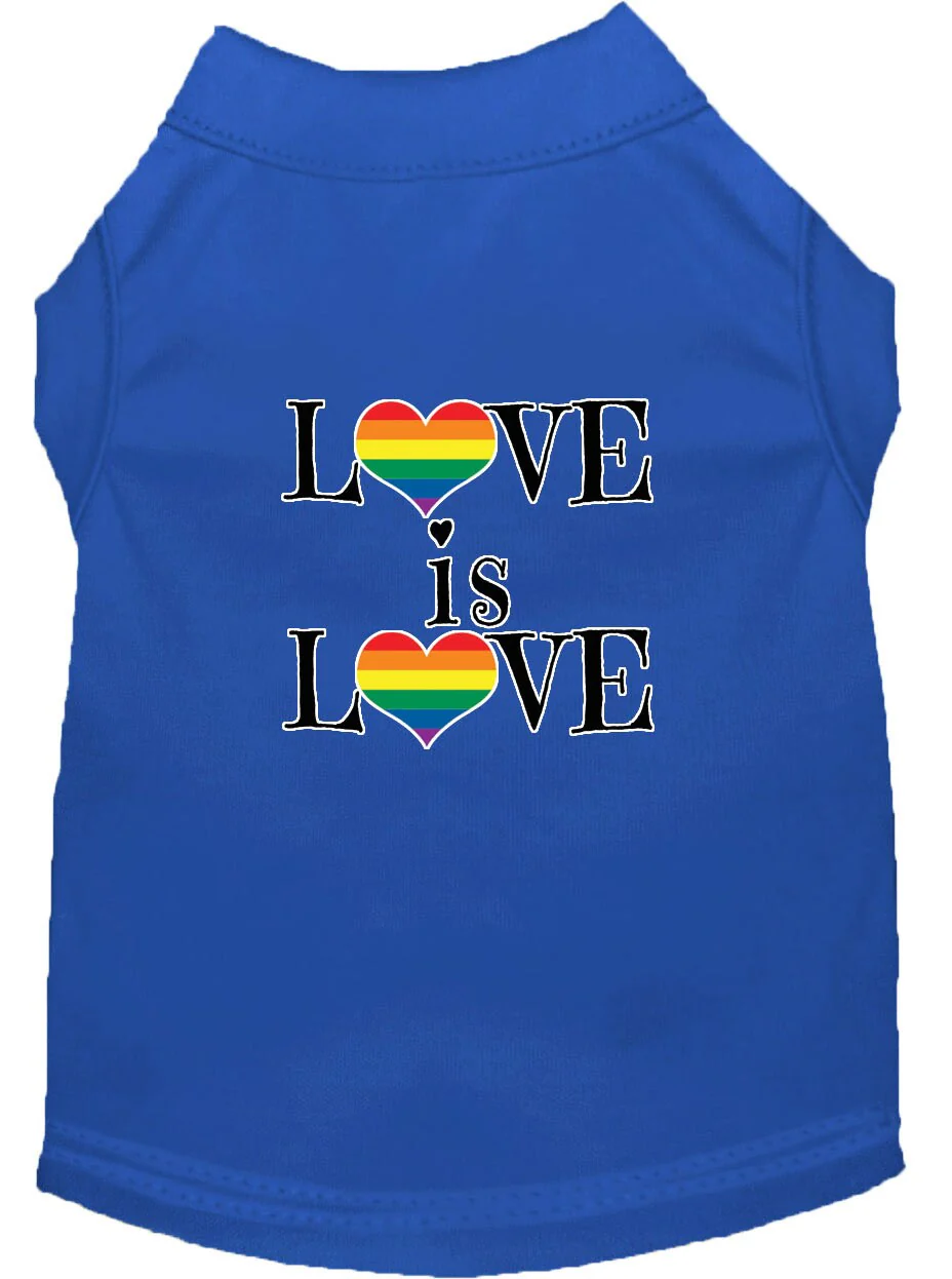Pet Shirt "Love Is Love" - Image 4