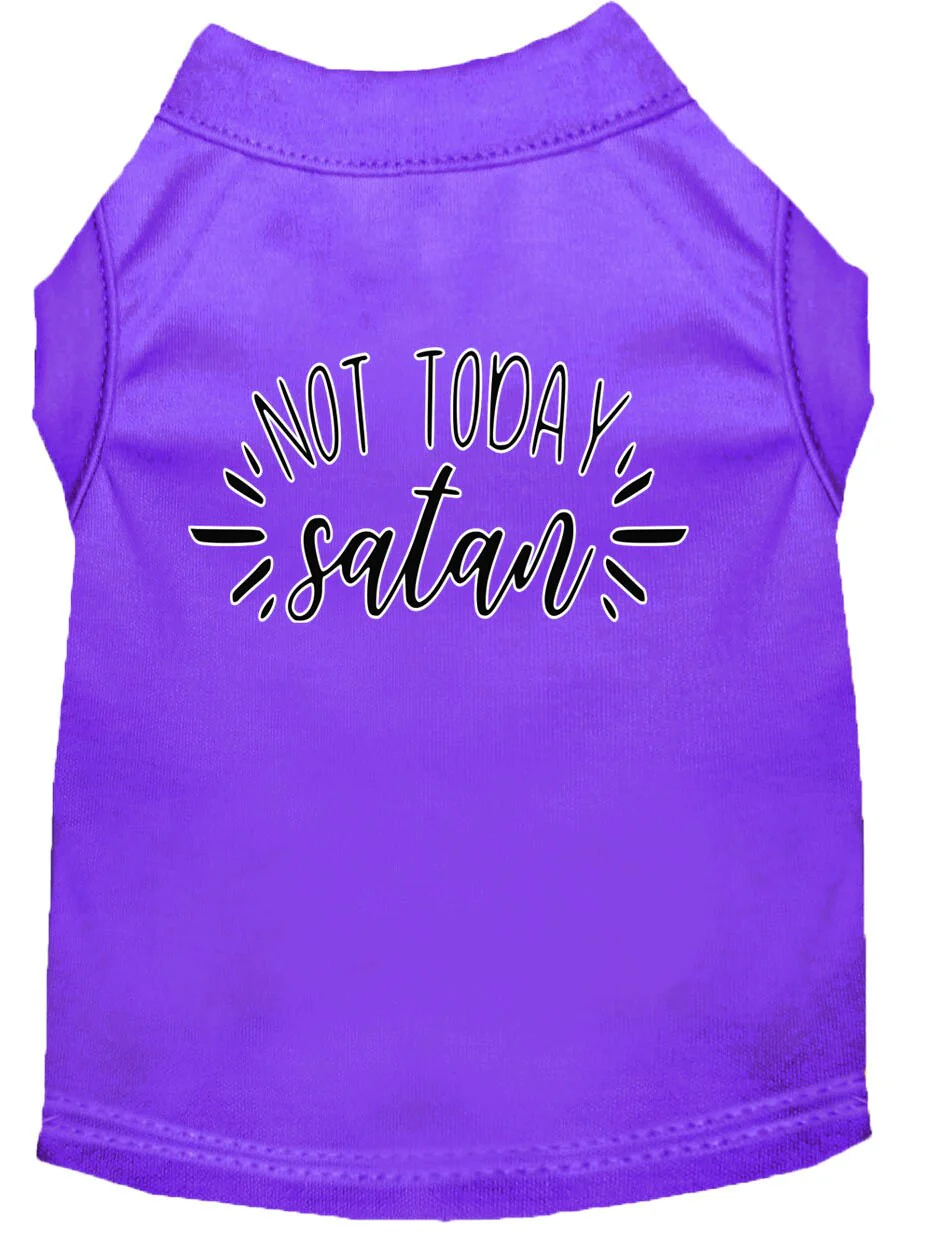 Pet Shirt "Not Today Satan" - Image 4