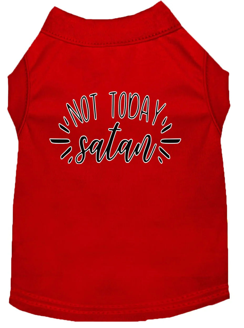 Pet Shirt "Not Today Satan" - Image 5