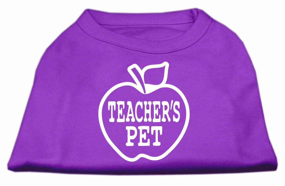 Pet Shirt Screen Printed, "Teacher's Pet" - Image 9
