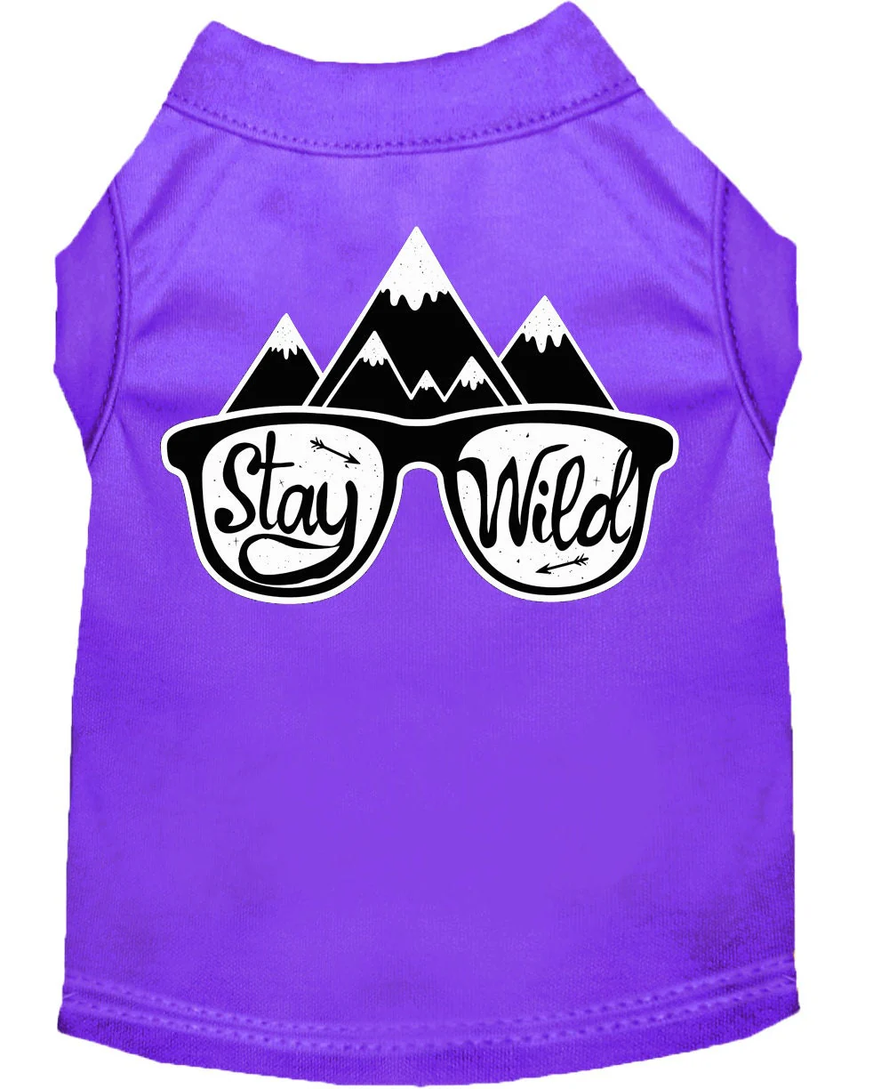 Pet Shirt  "Stay Wild" - Image 10
