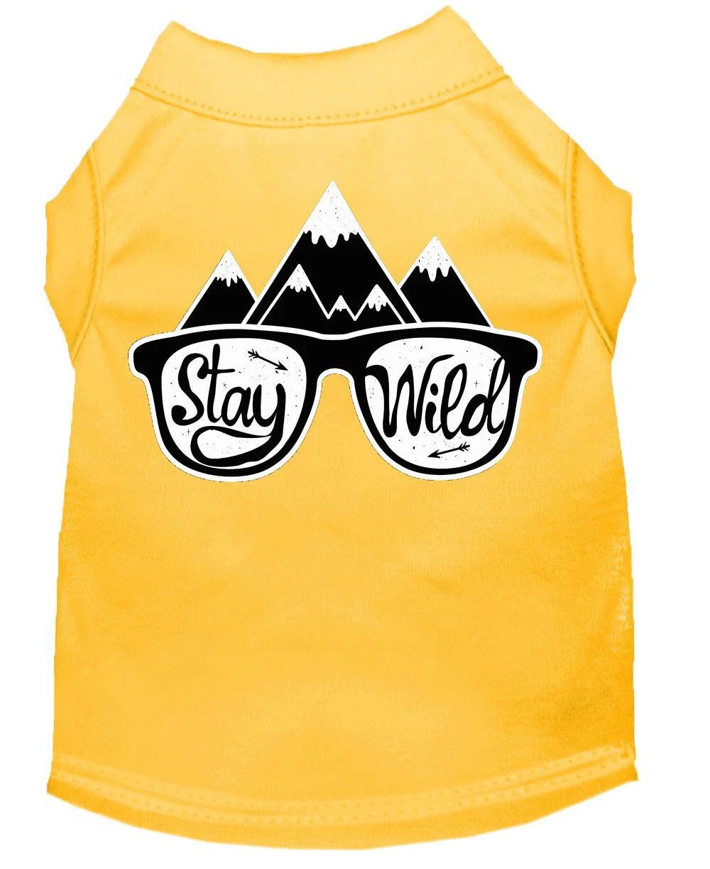 Pet Shirt  "Stay Wild" - Image 8