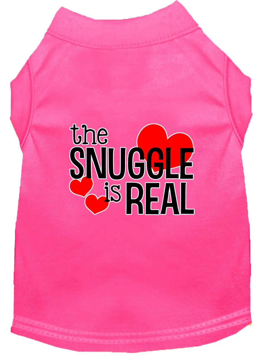 Pet Shirt "The Snuggle Is Real" - Image 3