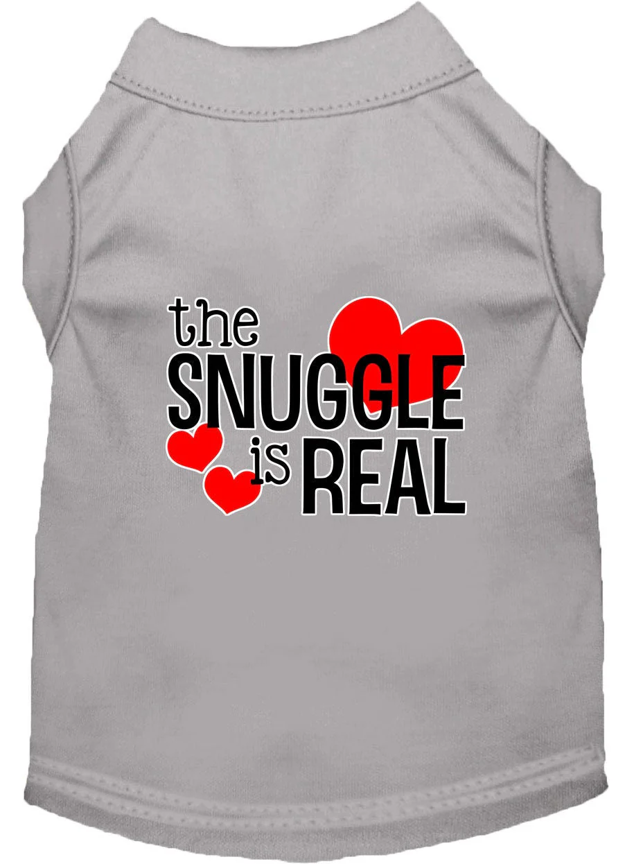 Pet Shirt "The Snuggle Is Real" - Image 4