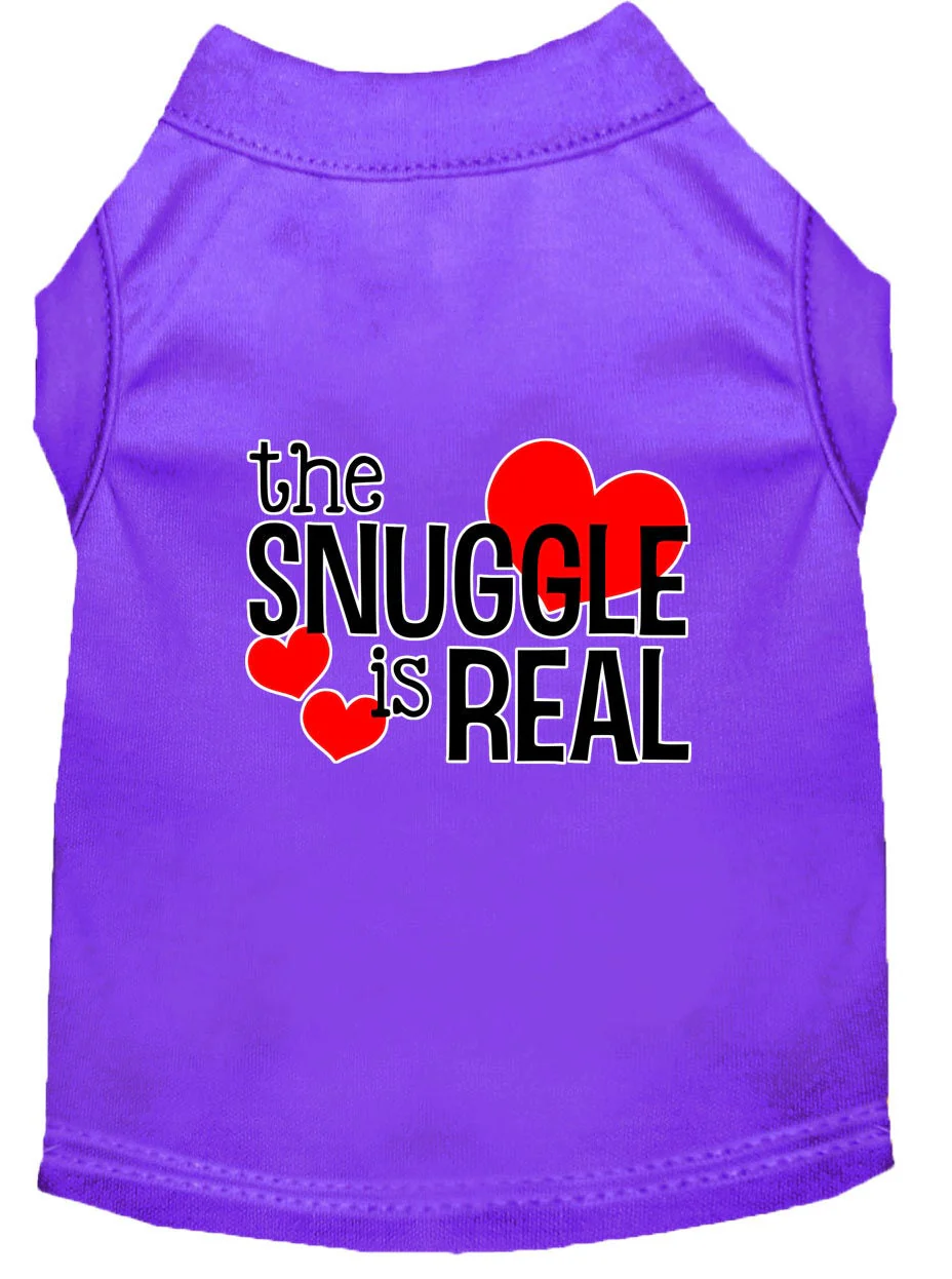 Pet Shirt "The Snuggle Is Real" - Image 5