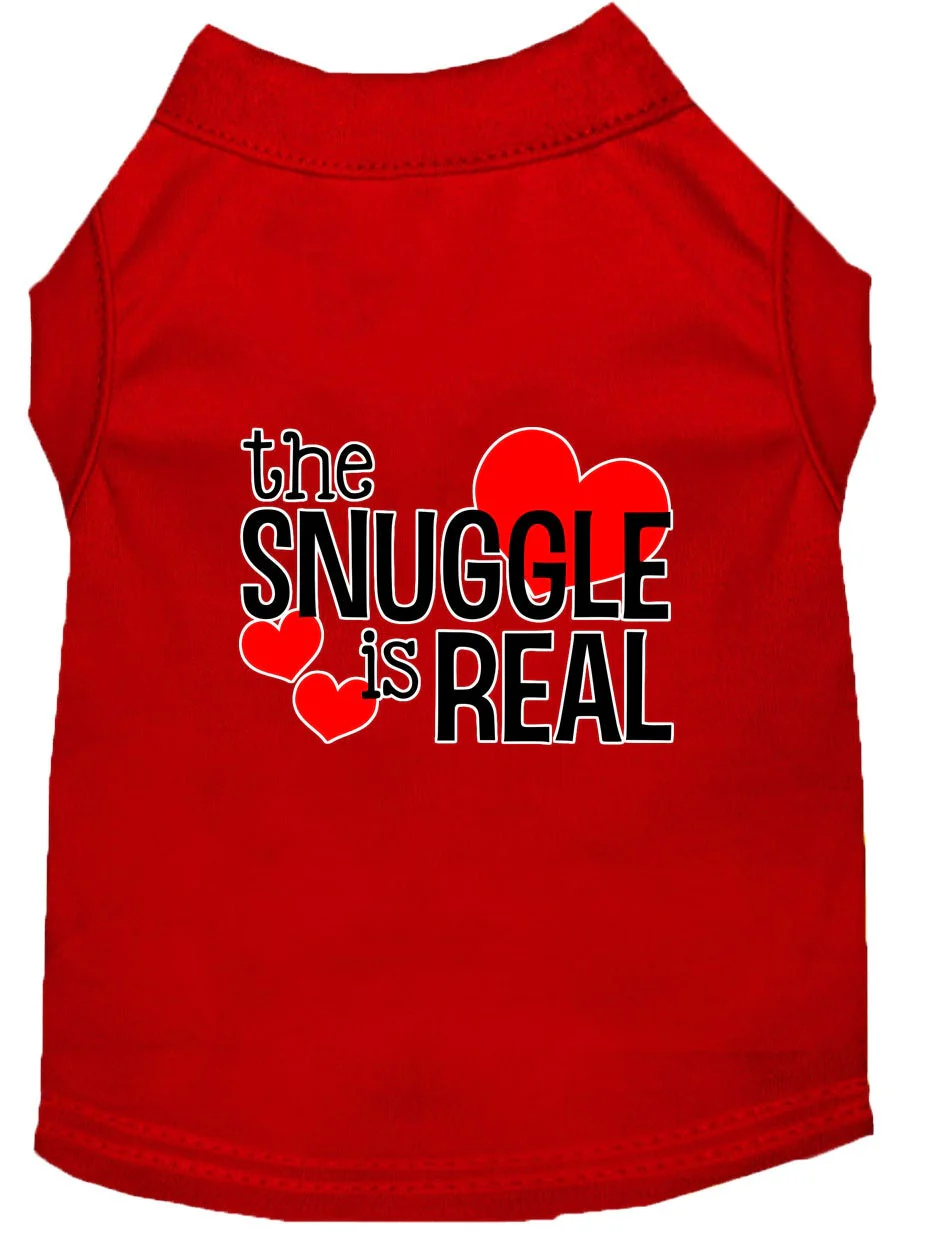Pet Shirt "The Snuggle Is Real" - Image 6