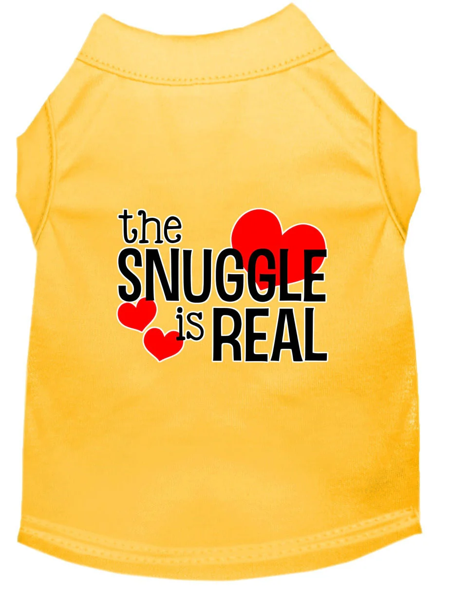 Pet Shirt "The Snuggle Is Real" - Image 7