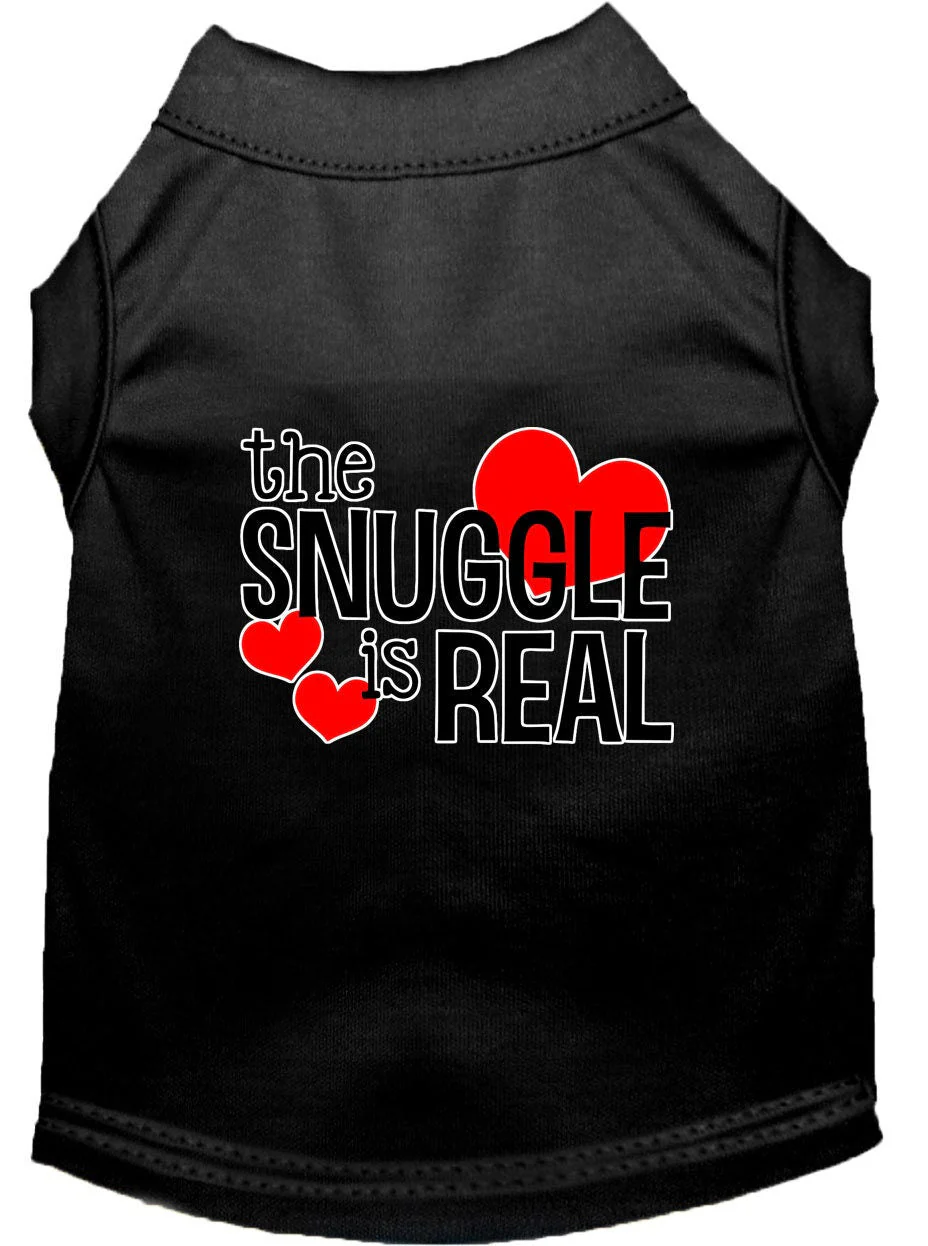Pet Shirt "The Snuggle Is Real" - Image 8
