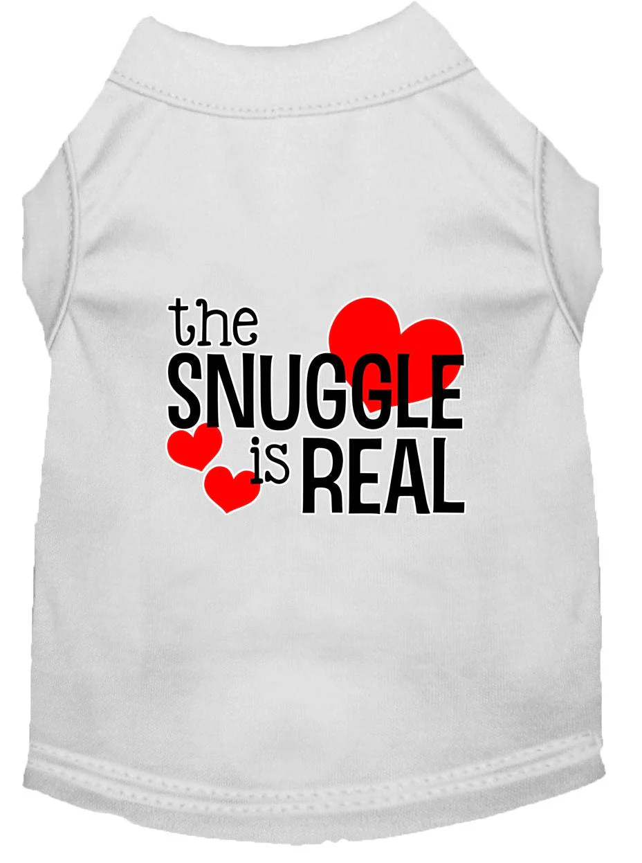 Pet Shirt "The Snuggle Is Real" - Image 9