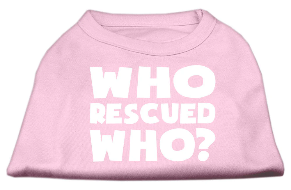 Pet Shirt "Who Rescued Who?" - Image 12