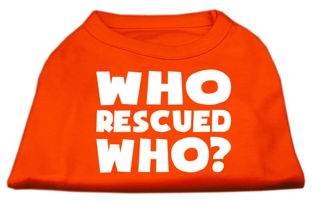 Pet Shirt "Who Rescued Who?" - Image 9