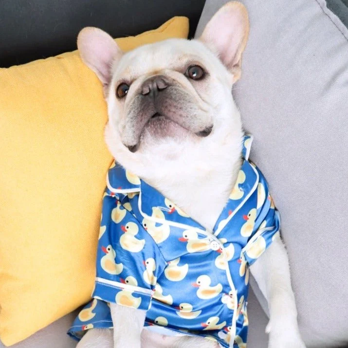 Pet Silk Duck Pajamas - Image 13
