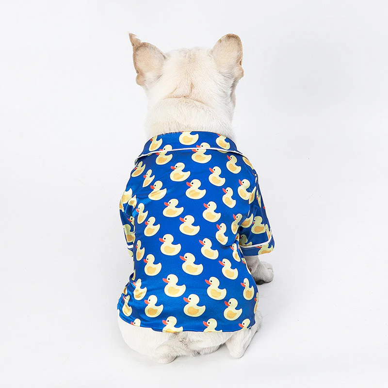 Pet Silk Duck Pajamas - Image 4