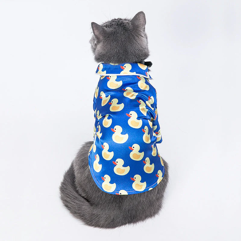 Pet Silk Duck Pajamas - Image 5